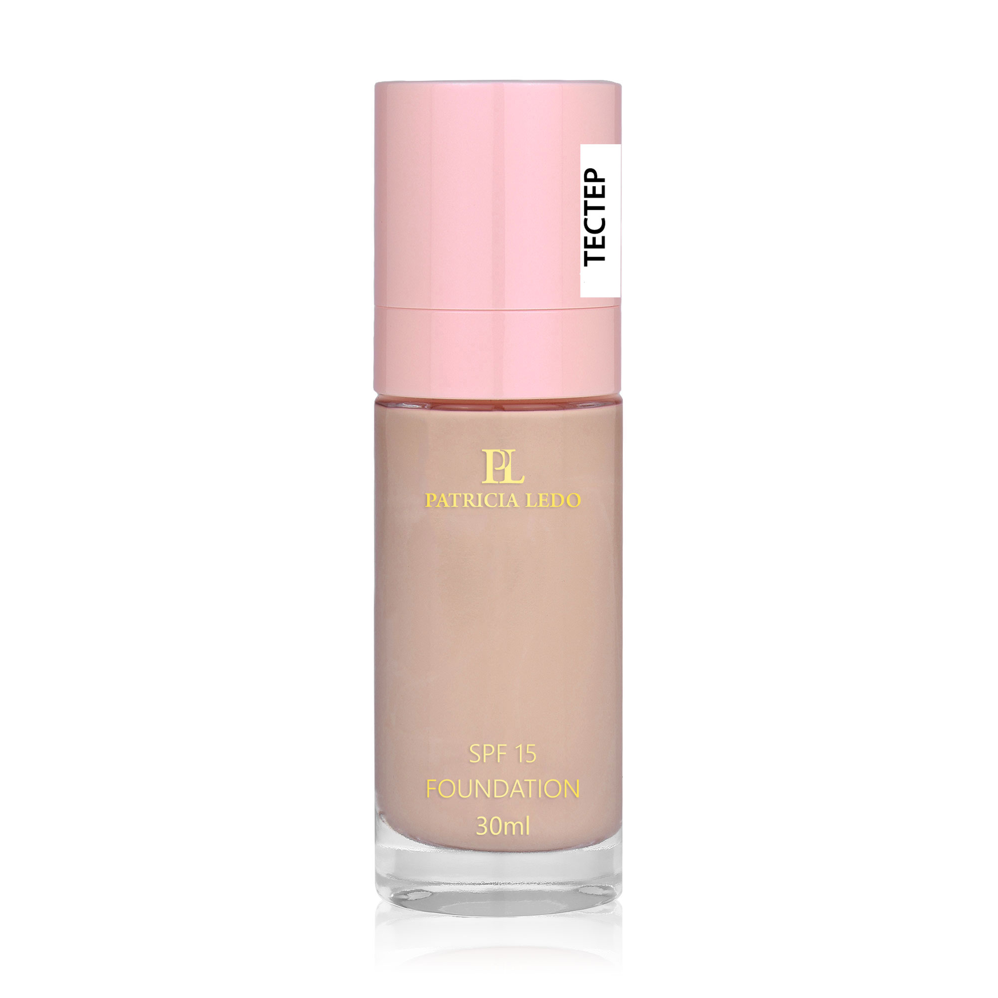 Тональний засіб для обличчя Patricia Ledo Collection Zephyr, SPF 15, тон 03, 30 г (Тестер)